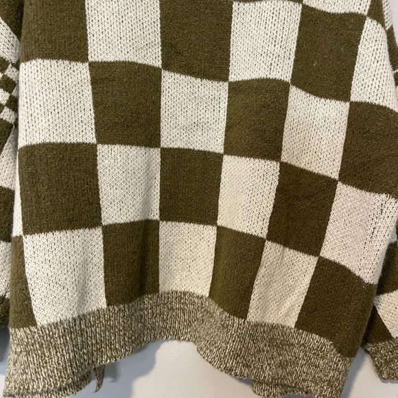 Checkered cardigan - Picture 6 of 11